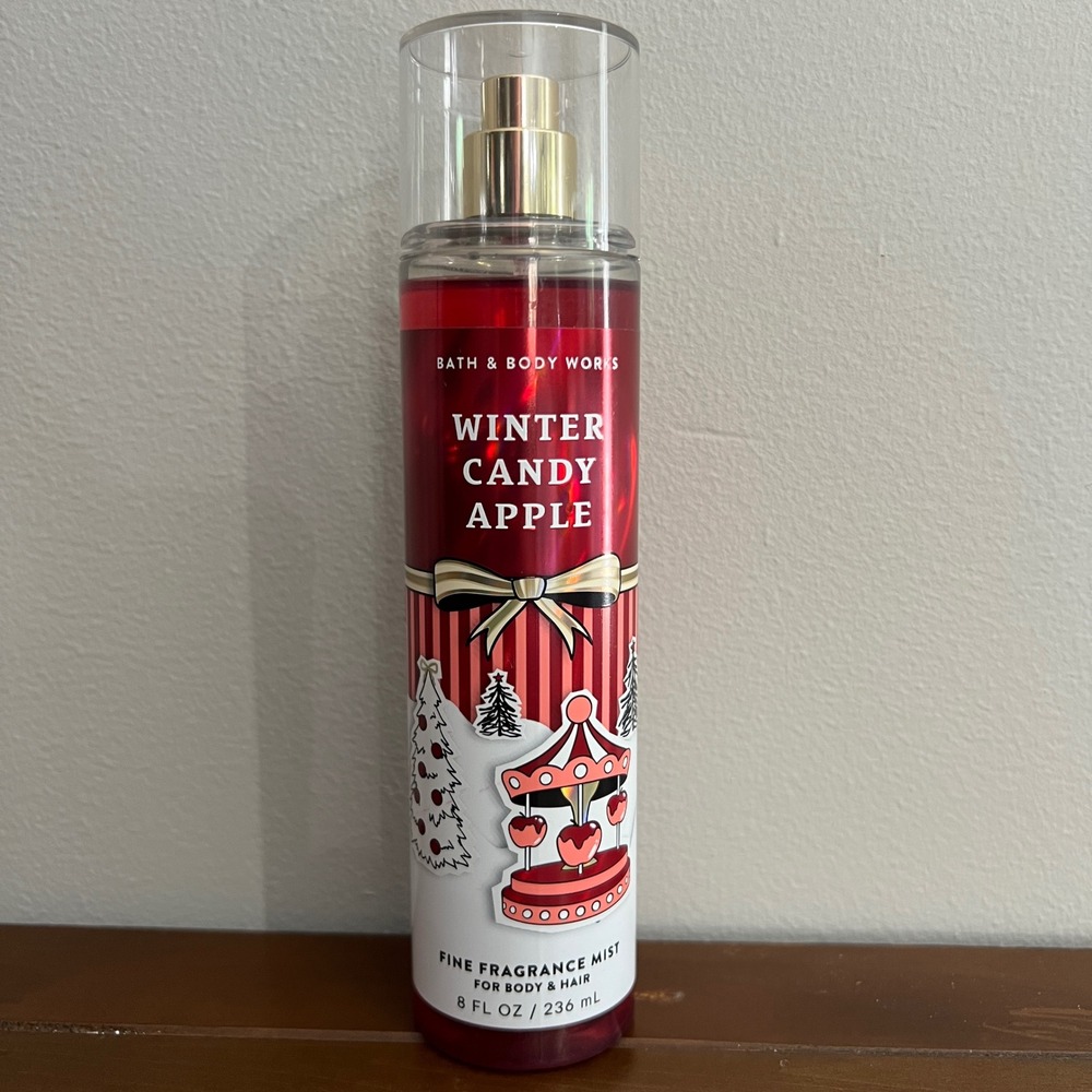 Bath & Body Works Winter Candy Apple Fine Fragrance Mist 8 oz Body & Hair Spray